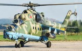 Trực thăng tấn công Mi-24 của Belarus bị rơi khi tuần tra