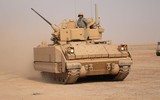 Xe chiến đấu bộ binh từng 'thổi bay' xe tăng T-72 được Mỹ điều tới sát Ukraine
