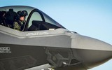 Tiêm kích hạm tàng hình F-35C gặp nạn khi hạ cánh xuống tàu sân bay Mỹ 