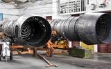 Tiêm kích MiG-31K Nga sập càng khi cất cánh khiến thân trước bị xé toạc