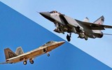 Tiêm kích MiG-31K Nga sập càng khi cất cánh khiến thân trước bị xé toạc