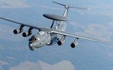 Tiêm kích F-35 đuổi theo 'radar bay' A-50U Nga một cách liều lĩnh