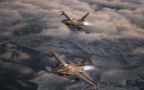 Chiến đấu cơ F-16 NATO đồng loạt xuất kích để thị uy với Nga