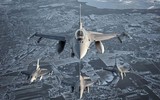 Chiến đấu cơ F-16 NATO đồng loạt xuất kích để thị uy với Nga