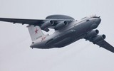 Tiêm kích F-35 đuổi theo 'radar bay' A-50U Nga một cách liều lĩnh