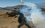 Giữa thời điểm nhạy cảm, quân đội Ukraine bất ngờ pháo kích dữ dội vào ly khai
