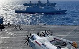 Siêu tàu sân bay hạt nhân Mỹ thị uy ở biển Adriatic dưới quyền NATO để 'nắn gân' Nga