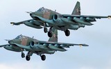 'Xe tăng bay' Su-25 Nga đã án ngữ tại biên giới Belarus - Ukraine