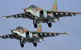'Xe tăng bay' Su-25 Nga đã án ngữ tại biên giới Belarus - Ukraine
