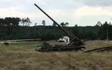Siêu pháo bắn đạn hạt nhân Nga chỉ còn cách Ukraine 15km