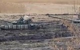 Hàng loạt xe tăng chiến đấu chủ lực T-72B3 Nga bị sa lầy gần Ukraine