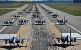 Mỹ tăng cường 'đại bàng bất bại' F-15C/D đến Ba Lan