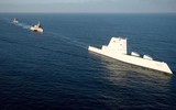 Trung Quốc sao chép khu trục hạm tàng hình USS Zumwalt Mỹ?