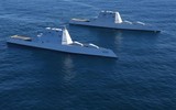 Trung Quốc sao chép khu trục hạm tàng hình USS Zumwalt Mỹ?