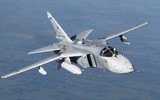 'Kiếm sĩ' Su-24 Nga diễn tập sơ tán khỏi bán đảo Crimea