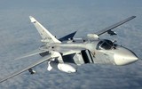 'Kiếm sĩ' Su-24 Nga diễn tập sơ tán khỏi bán đảo Crimea