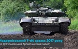 Xe tăng T-64BV Ukraine bị xe chiến đấu bộ binh BMP-1 húc thẳng