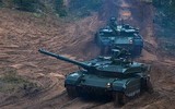 Siêu tăng T-80BVM Nga bị tên lửa Javelin của Ukraine đánh văng tháp pháo ra xa 15m