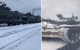 Siêu tăng T-80BVM Nga bị tên lửa Javelin của Ukraine đánh văng tháp pháo ra xa 15m
