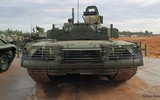 Siêu tăng T-80BVM Nga bị tên lửa Javelin của Ukraine đánh văng tháp pháo ra xa 15m