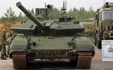 Siêu tăng T-80BVM Nga bị tên lửa Javelin của Ukraine đánh văng tháp pháo ra xa 15m