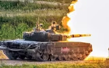 Siêu tăng T-80BVM Nga bị tên lửa Javelin của Ukraine đánh văng tháp pháo ra xa 15m