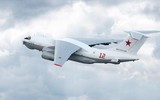 Ukraine tuyên bố bắn cháy vận tải cơ khổng lồ IL-76 của quân đội Nga