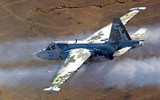 Cường kích Su-25 Ukraine bị Nga bắn hạ khi đang tấn công cầu phao quân sự