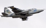 Cường kích Su-25 Ukraine bị Nga bắn hạ khi đang tấn công cầu phao quân sự