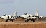 Cường kích Su-25 Ukraine bị Nga bắn hạ khi đang tấn công cầu phao quân sự