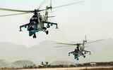 'Xe tăng bay' Mi-24 Nga bị tên lửa phòng không Stinger Ukraine bắn cháy