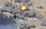 'Xe tăng bay' Mi-24 Nga bị tên lửa phòng không Stinger Ukraine bắn cháy
