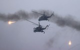 'Xe tăng bay' Mi-24 Nga bị tên lửa phòng không Stinger Ukraine bắn cháy