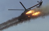 'Xe tăng bay' Mi-24 Nga bị tên lửa phòng không Stinger Ukraine bắn cháy