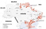 Nga tuyên bố ngừng bắn ở hai thành phố Ukraine, tạo hành lang sơ tán dân thường