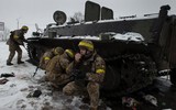 ‘Rồng lửa’ Tor-M2U Nga chạy trước bảo vệ đoàn xe quân sự tại Ukraine