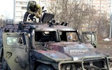 'Máy xén bộ binh' AGS-30 trên thiết giáp Nga được Ukraine sử dụng lập tuyến phòng thủ