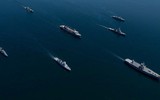 200 máy bay và 50 chiến hạm NATO tập trận giữa lúc căng thẳng tại Đông Âu