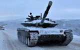 Ukraine tiếp tục bắt sống siêu tăng T-80BVM và biên chế phòng thủ trước Nga