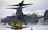 Trực thăng siêu dị V-22 Mỹ rơi ngay trong tập trận của NATO