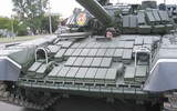 Xe tăng T-72B bị bắn gãy pháo tại chiến trường Ukraine