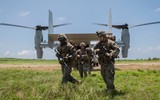 Trực thăng siêu dị V-22 Mỹ rơi ngay trong tập trận của NATO