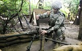 Ukraine tung súng máy hạng nặng M2HB Mỹ viện trợ