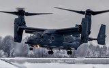 Trực thăng siêu dị V-22 Mỹ rơi ngay trong tập trận của NATO