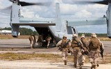 Trực thăng siêu dị V-22 Mỹ rơi ngay trong tập trận của NATO