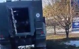 'Buýt thép' Typhoon-K trị giá hơn 2 triệu USD tiếp tục bị bắn cháy tại Ukraine