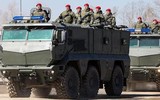 'Buýt thép' Typhoon-K trị giá hơn 2 triệu USD tiếp tục bị bắn cháy tại Ukraine