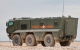 'Buýt thép' Typhoon-K trị giá hơn 2 triệu USD tiếp tục bị bắn cháy tại Ukraine