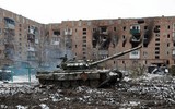 Tòa thị chính Mariupol thất thủ dưới bước tiến quân Chechnya