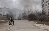 Tòa thị chính Mariupol thất thủ dưới bước tiến quân Chechnya